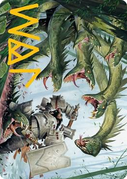0067 Lair of the Hydra Art Card (Gold-Stamped Signature) S Art Series: Adventures in the Forgotten Realms