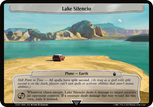 0587 Lake Silencio T Planechase: Universes Beyond: Doctor Who