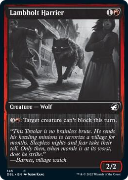 0145 Lambholt Harrier C Innistrad: Double Feature