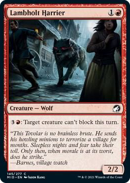 0145 Lambholt Harrier C Innistrad: Midnight Hunt