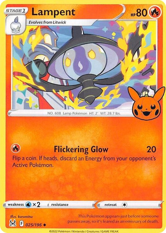 0025 Lampent Uncommon Trick or Trade BOOster Bundle 2023
