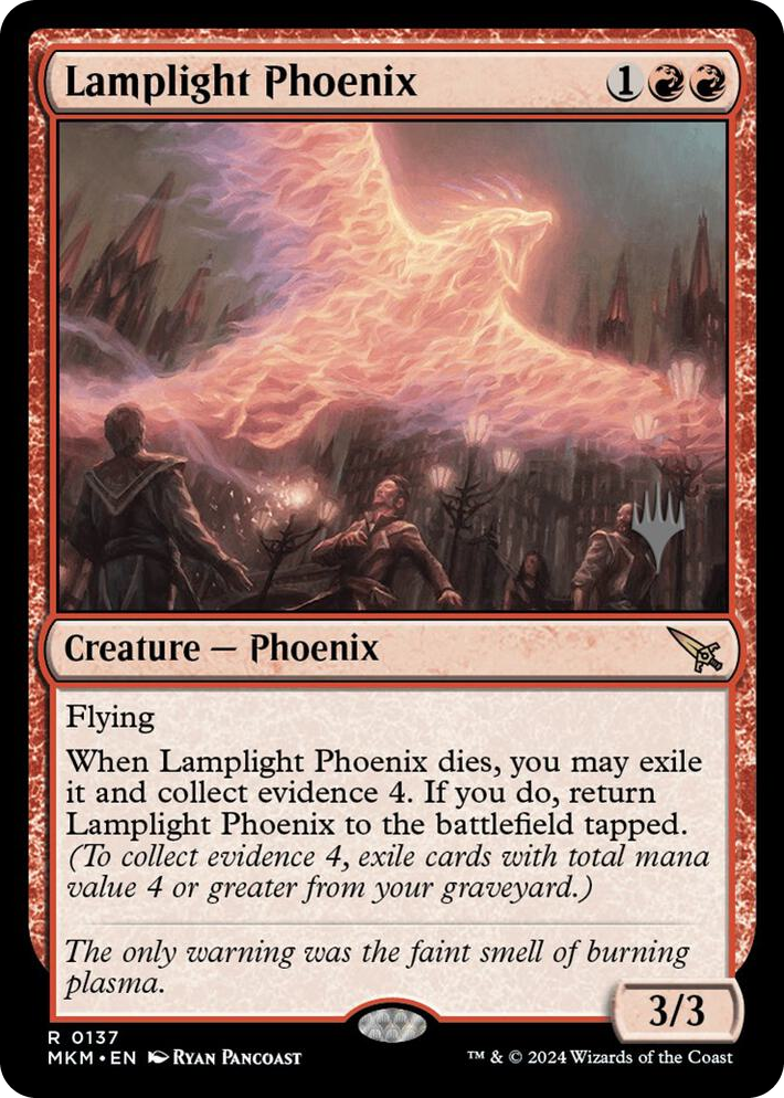 0137 Lamplight Phoenix R Promo Pack: Murders at Karlov Manor