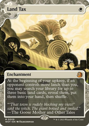0009 Land Tax M Wilds of Eldraine: Enchanting Tales