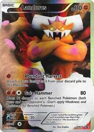 BW043 Landorus - BW43 Promo Black and White Promos
