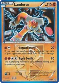 BW079 Landorus (Team Plasma) - BW79 Promo Black and White Promos