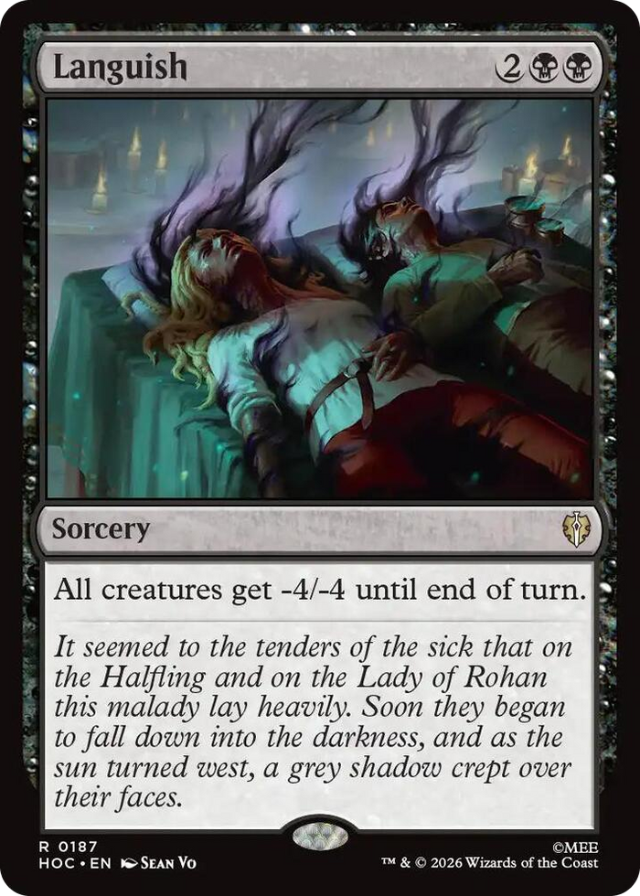 Languish #187 R - The Hobbit: Eternal-Legal Pokemon card