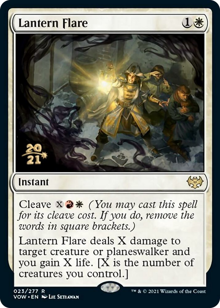 Lantern Flare #23 R - Prerelease Cards Pokemon card