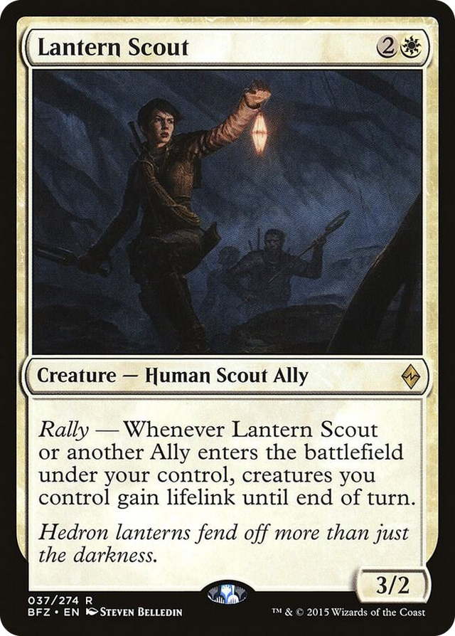 0037 Lantern Scout R Battle for Zendikar