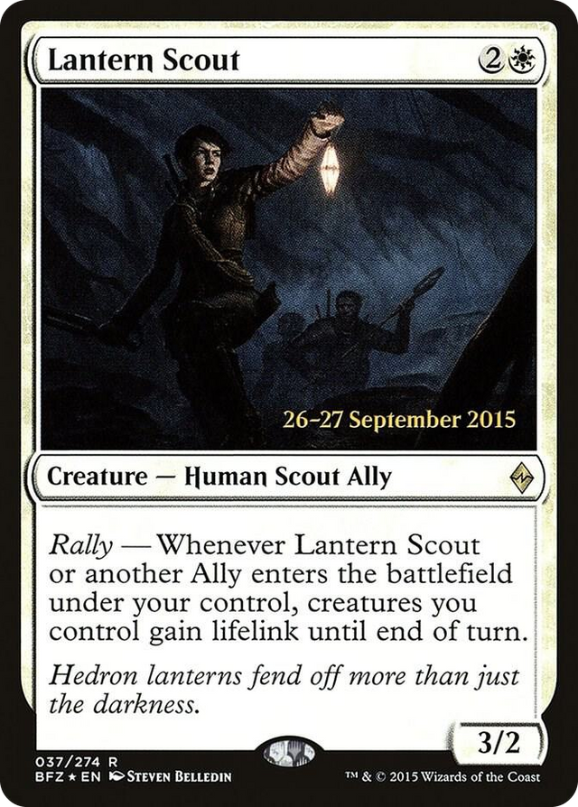 0037 Lantern Scout R Prerelease Cards