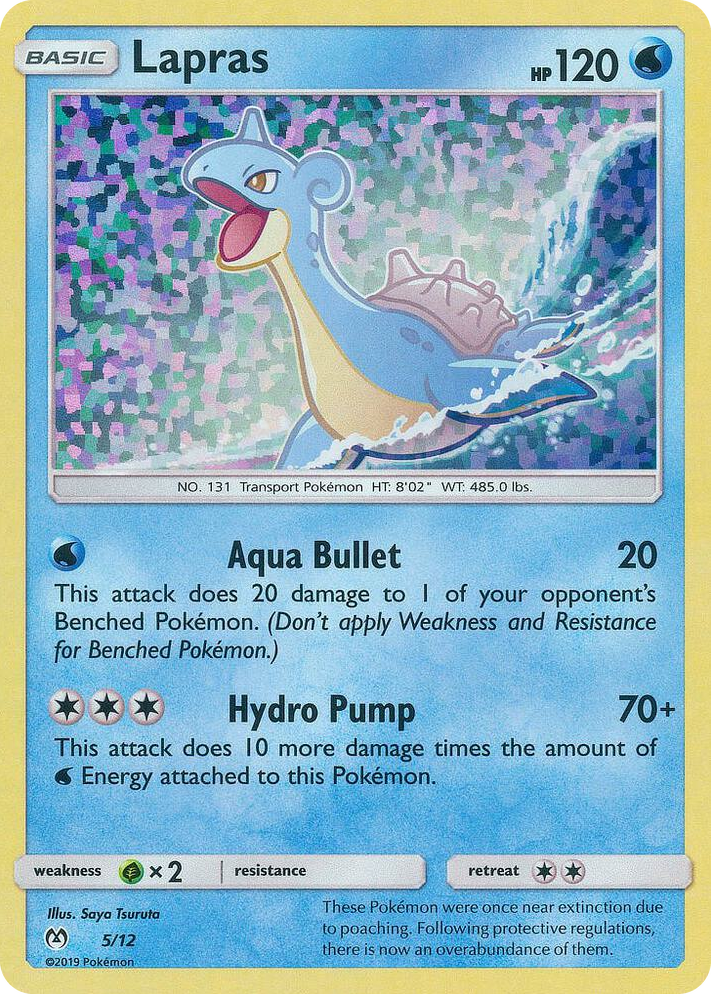 0005 Lapras Promo McDonald's Promos 2019