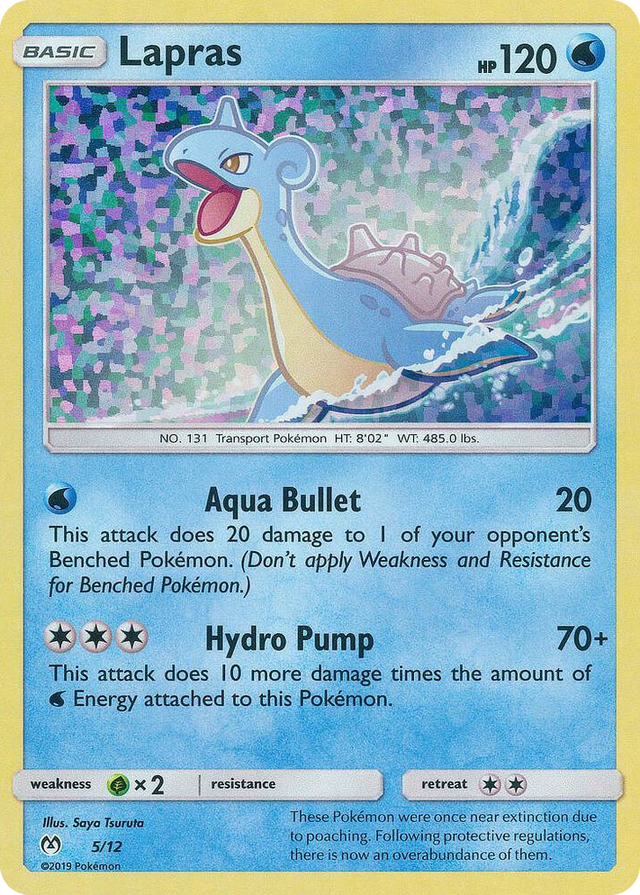 0005 Lapras Promo McDonald's Promos 2019