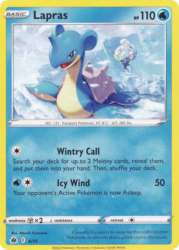 0006 Lapras Promo McDonald's Promos 2022