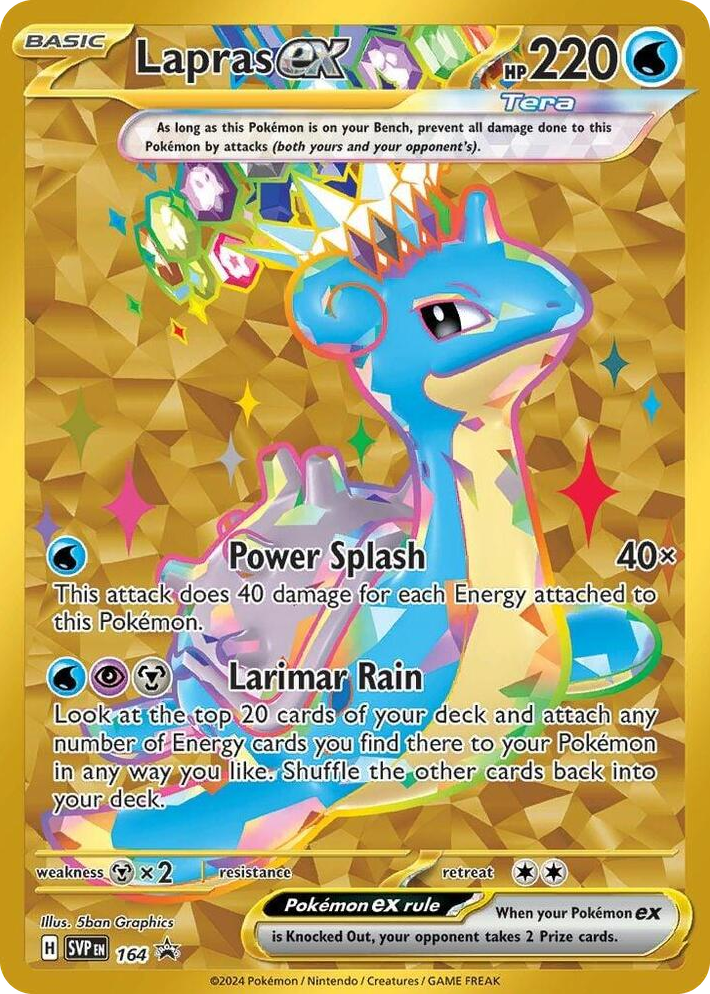 0164 Lapras ex - 164 Promo Scarlet & Violet Promo Cards