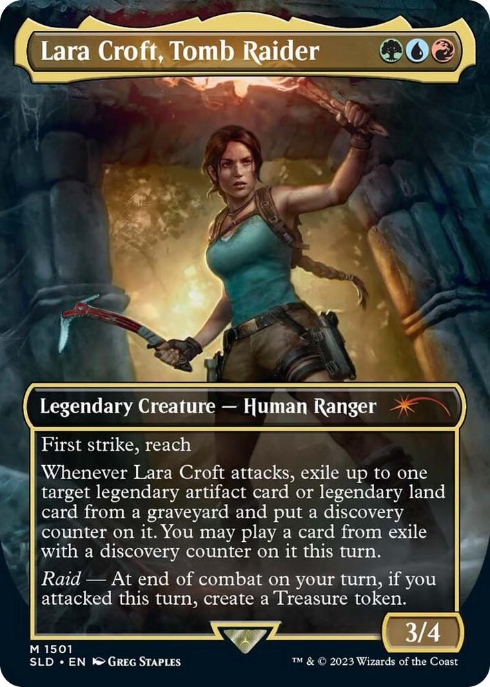 1501 Lara Croft, Tomb Raider M Secret Lair Drop Series