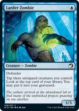 0058 Larder Zombie C Innistrad: Midnight Hunt