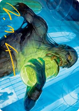 0024 Larder Zombie Art Card (Gold-Stamped Signature) S Art Series: Innistrad: Midnight Hunt