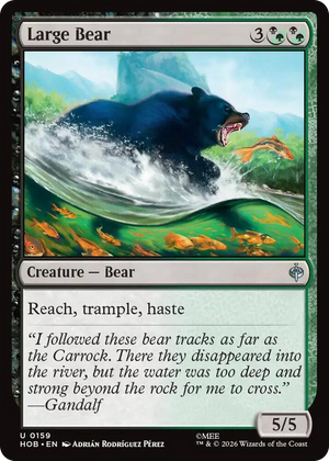 0159 Large Bear U The Hobbit