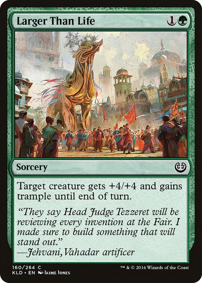 Larger Than Life #160 C - Kaladesh Pokemon card