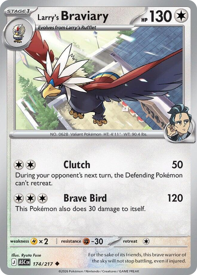 0174 Larry's Braviary Uncommon Ascended Heroes