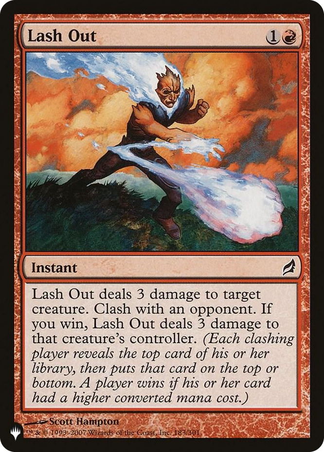 Lash Out #183 C - The List Reprints Pokemon card