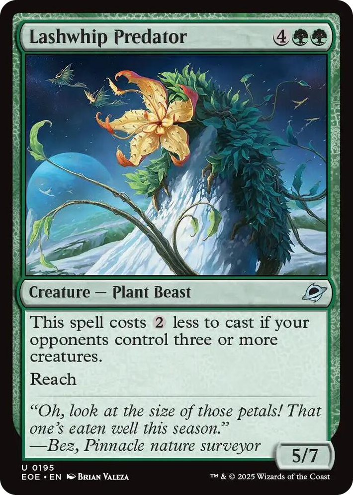 0195 Lashwhip Predator U Edge of Eternities