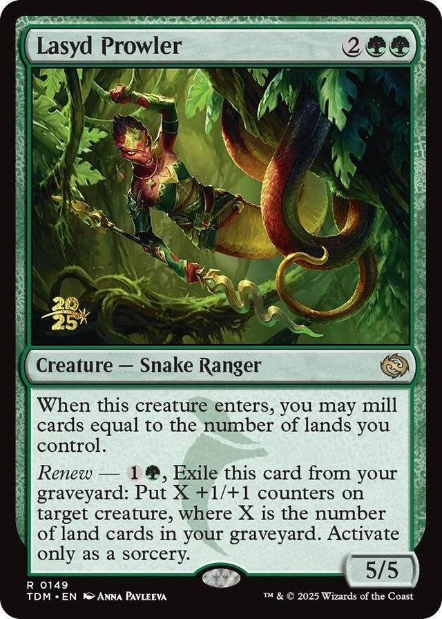 Lasyd Prowler #149 R - Prerelease Cards Pokemon card