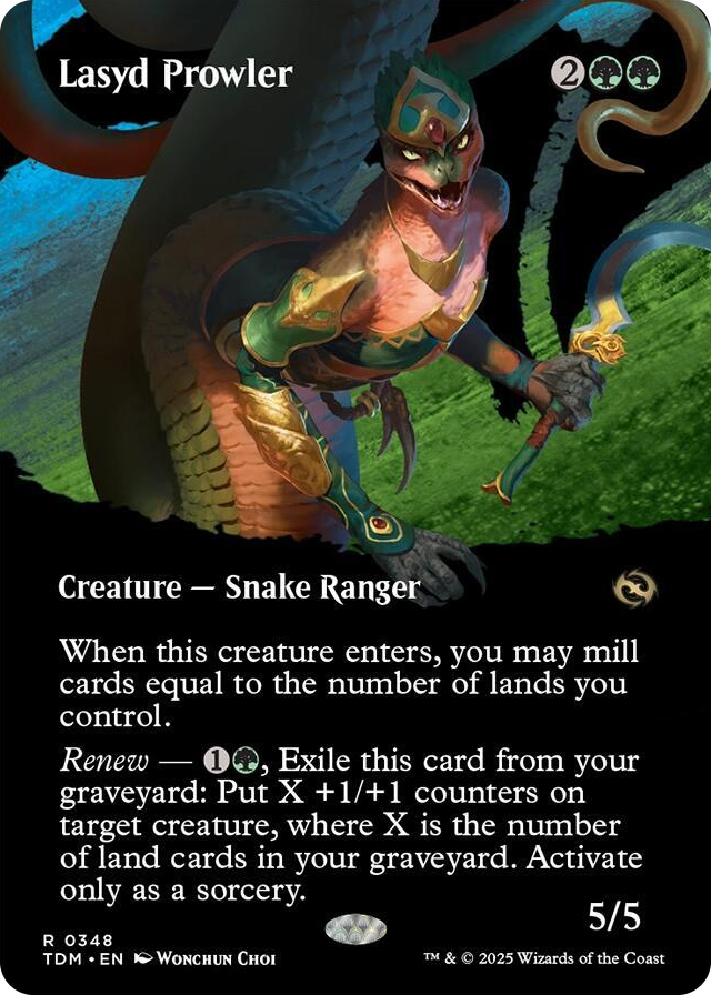 0348 Lasyd Prowler (Borderless) R Dragonstorm