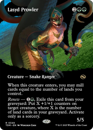 0348 Lasyd Prowler (Borderless) R Dragonstorm