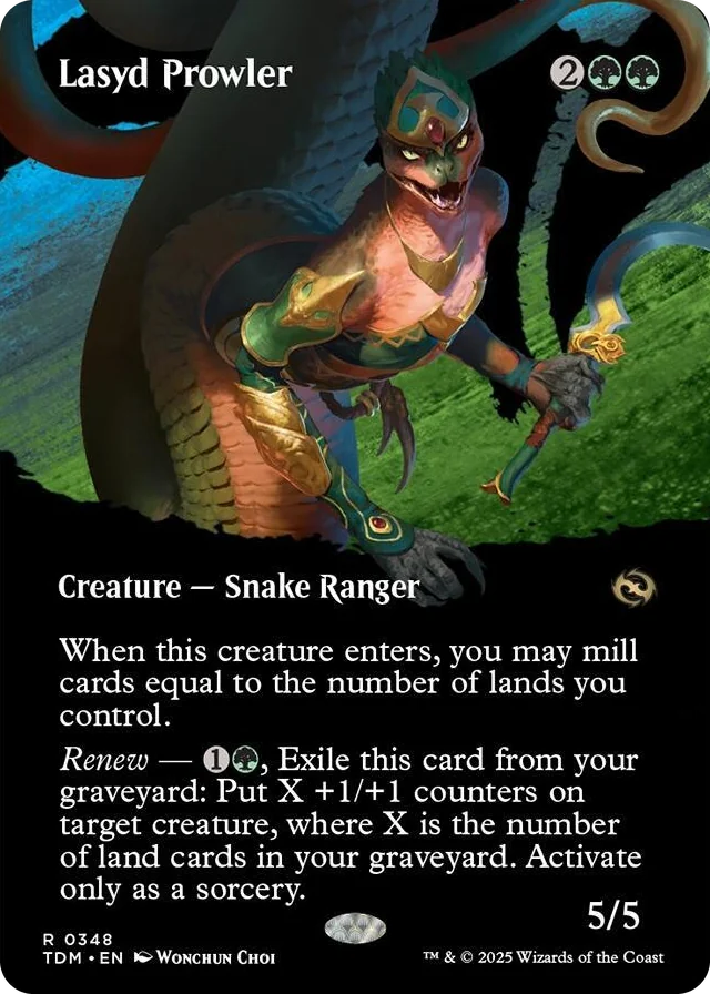 0348 Lasyd Prowler (Borderless) R Dragonstorm