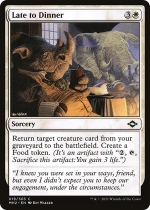 0019 Late to Dinner C Modern Horizons 2