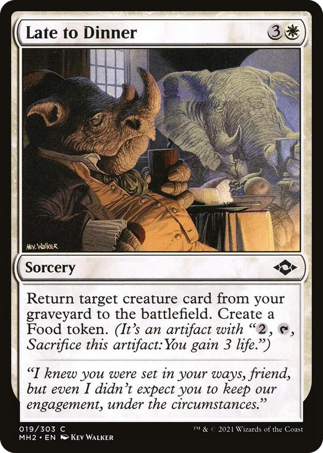 0019 Late to Dinner C Modern Horizons 2