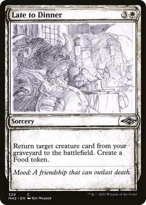 0329 Late to Dinner (Showcase) C Modern Horizons 2