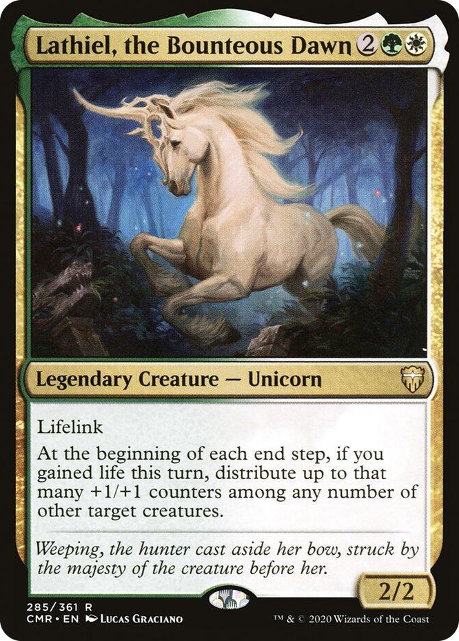 0285 Lathiel, the Bounteous Dawn R Commander Legends