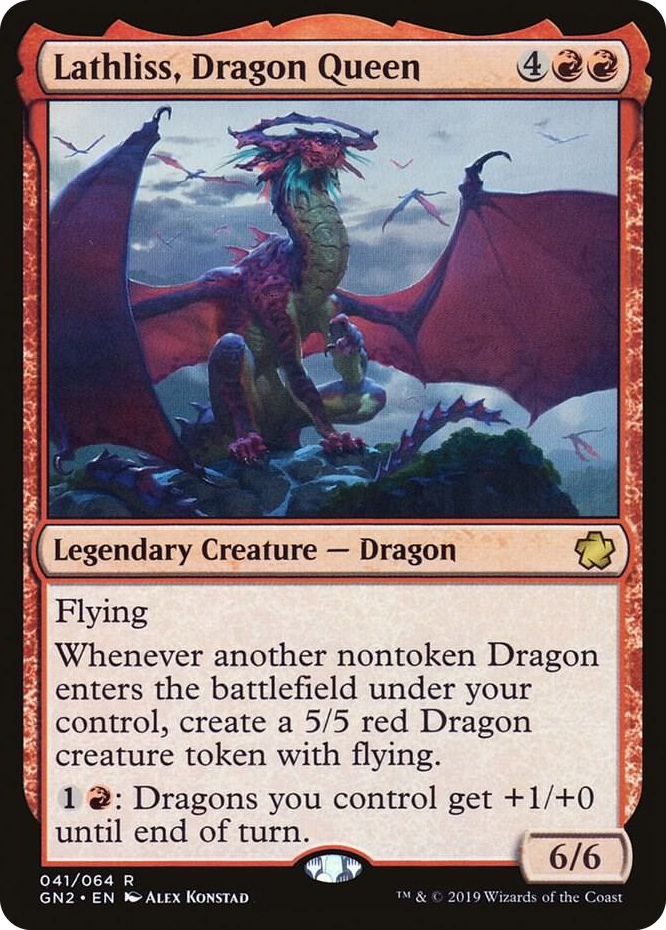 0041 Lathliss, Dragon Queen R Magic Game Night 2019