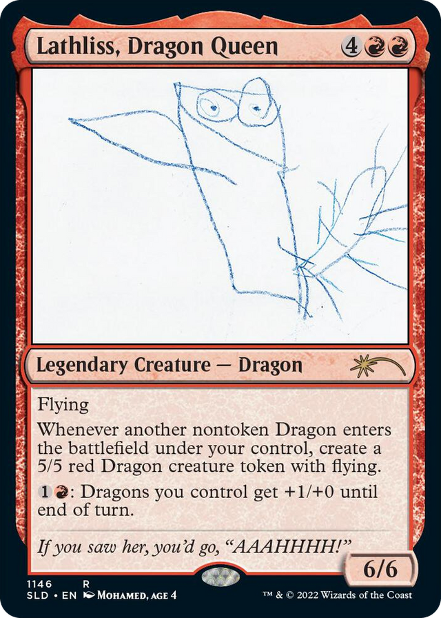 1146 Lathliss, Dragon Queen (1146) R Secret Lair Drop Series