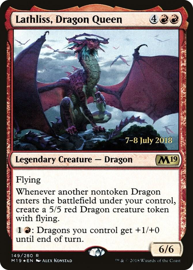 0149 Lathliss, Dragon Queen R Prerelease Cards