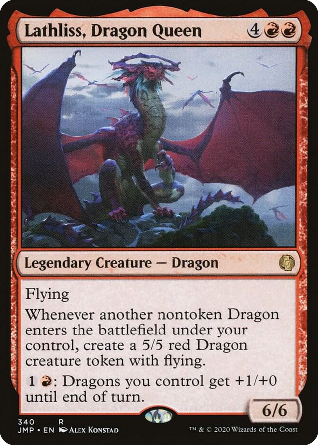 0340 Lathliss, Dragon Queen R Jumpstart