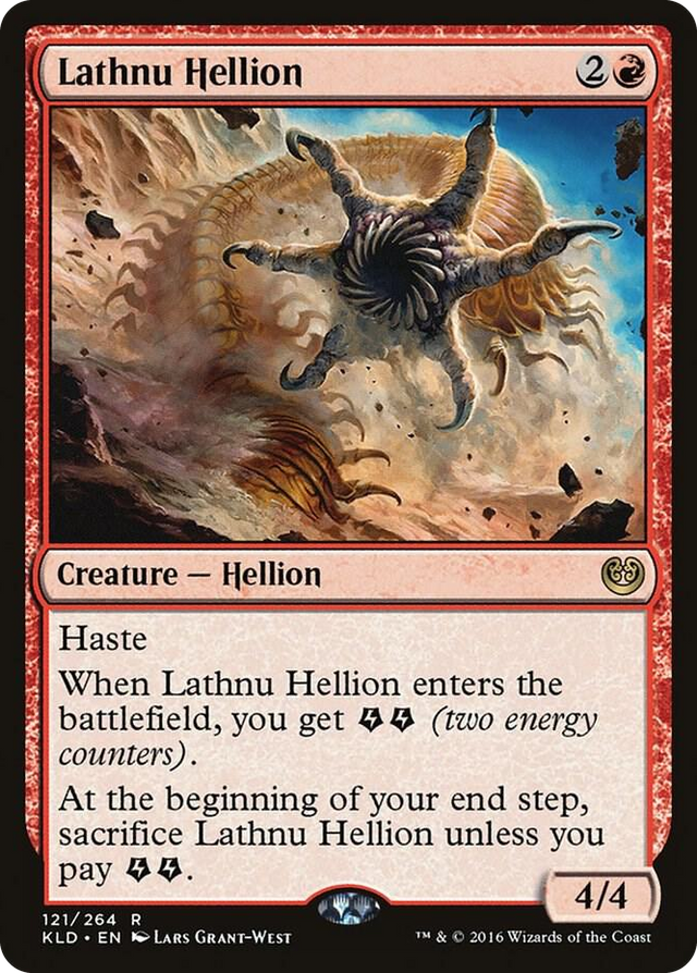 0121 Lathnu Hellion R Kaladesh