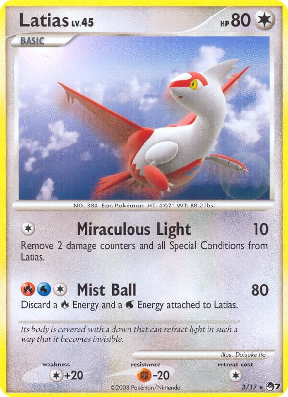 0003 Latias Rare POP Series 7