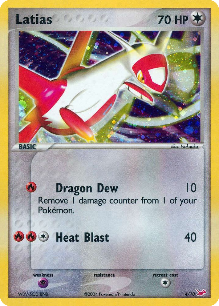 0004 Latias Common EX Trainer Kit 1: Latias & Latios