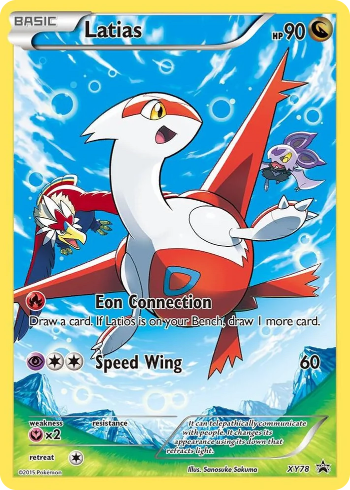 XY078 Latias (Full Art Promo) Promo XY Promos