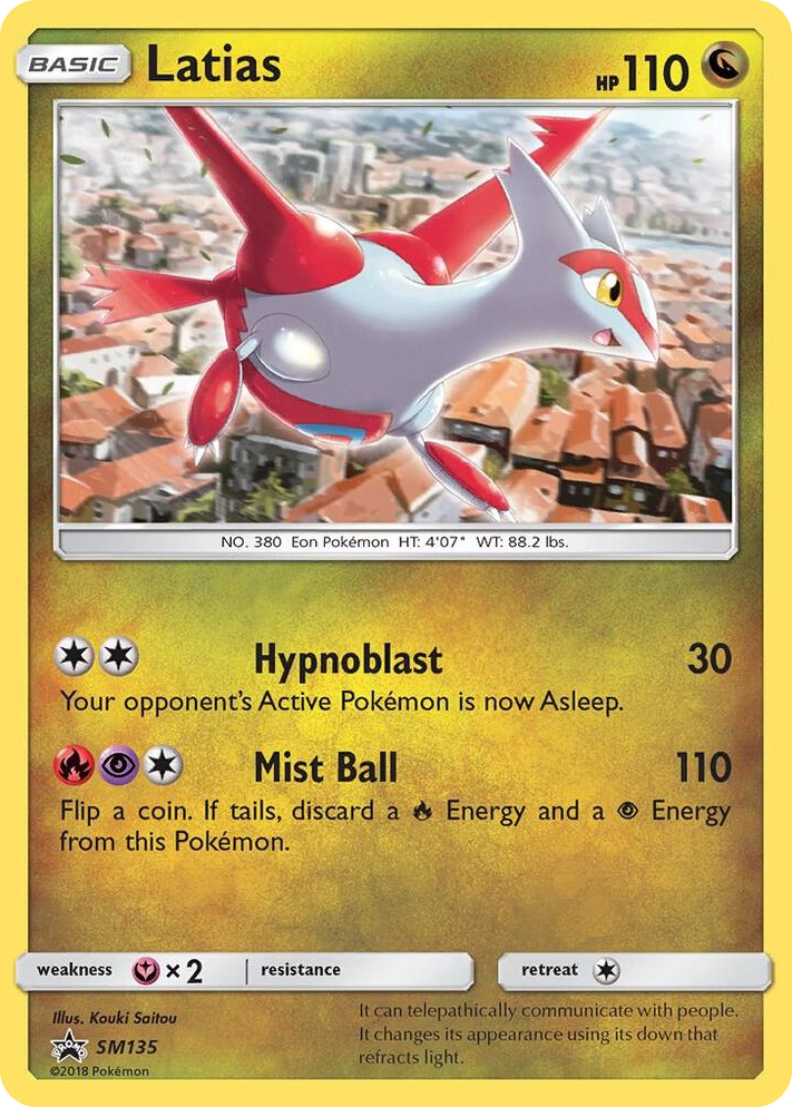 SM135 Latias - SM135 Promo SM Promos