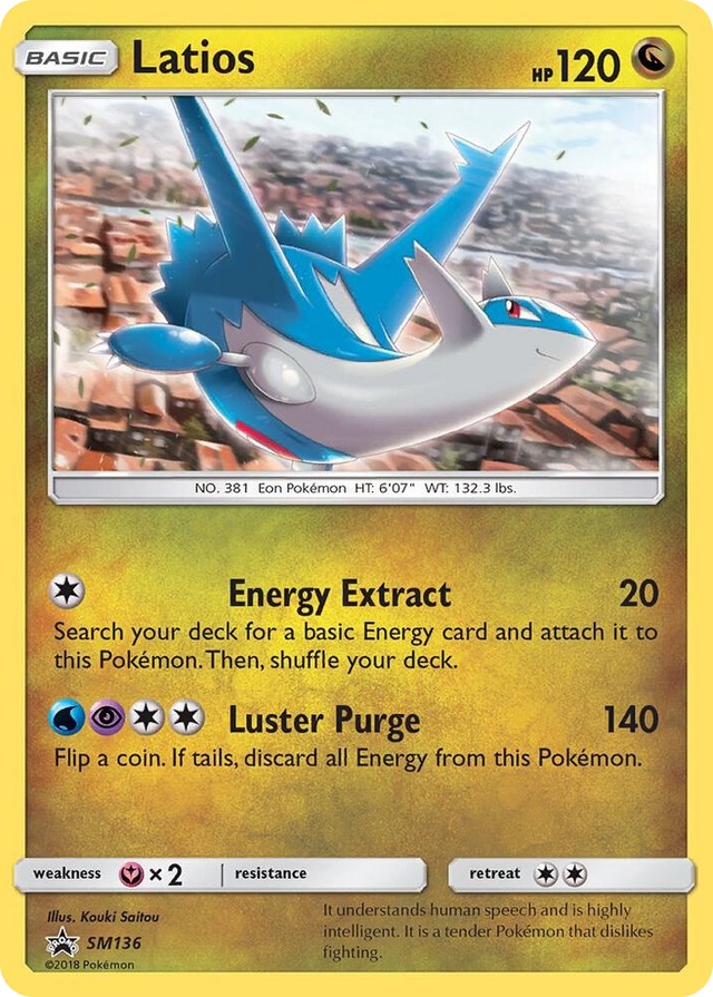 SM136 Latios - SM136 Promo SM Promos