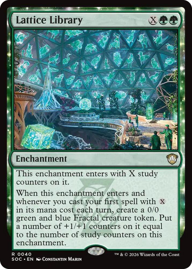 0040 Lattice Library R Commander: Secrets of Strixhaven