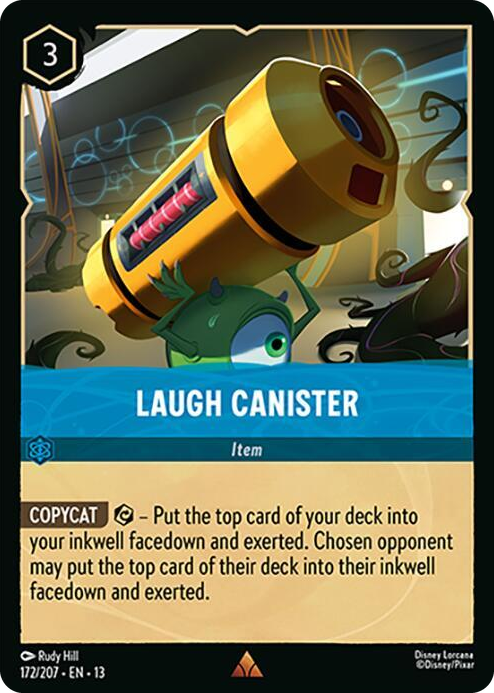 0172 Laugh Canister Rare Attack of the Vine!