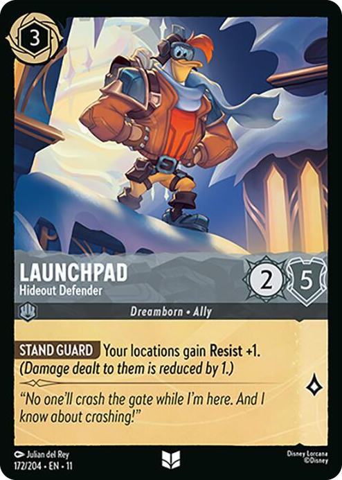 0172 Launchpad - Hideout Defender Uncommon Winterspell
