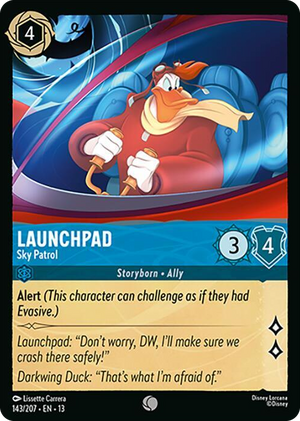 0143 Launchpad - Sky Patrol Common Attack of the Vine!