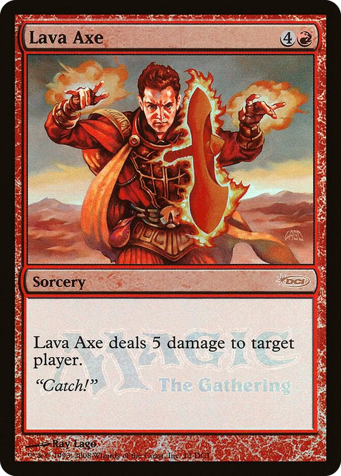 Lava Axe #13 P - WPN & Gateway Promos Pokemon card