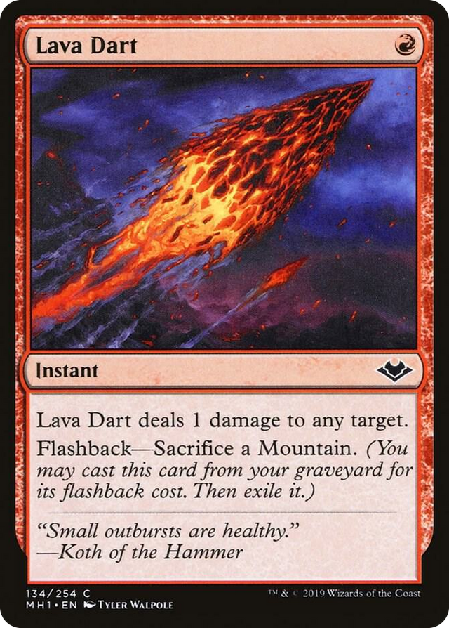 0134 Lava Dart C Modern Horizons