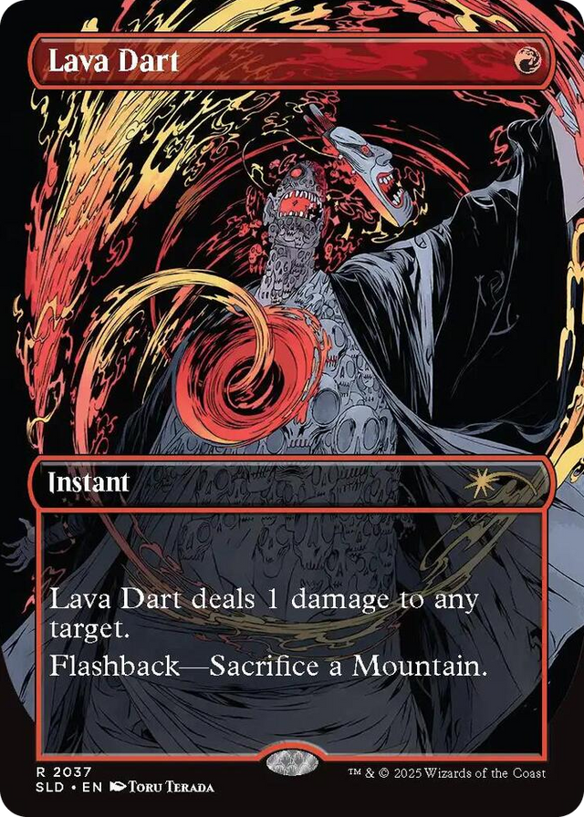 2037 Lava Dart R Secret Lair Drop Series